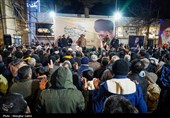 اجتماع مردم در سوگ رهبر شهید - اسفراین