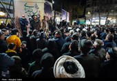 اجتماع مردم در سوگ رهبر شهید - اسفراین
