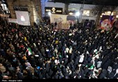 اجتماع مردم در سوگ رهبر شهید - اسفراین