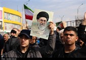تشییع حماسی 10 شهید اقتدار در کرمان 2