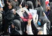 تشییع حماسی 10 شهید اقتدار در کرمان 2