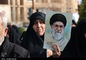 تشییع حماسی 10 شهید اقتدار در کرمان 2