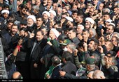 تشییع حماسی 10 شهید اقتدار در کرمان 2