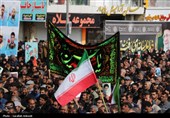 تشییع حماسی 10 شهید اقتدار در کرمان 2