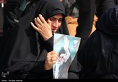 تشییع حماسی 10 شهید اقتدار در کرمان 2