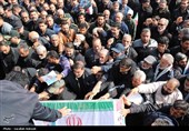 تشییع حماسی 10 شهید اقتدار در کرمان 2