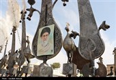 تشییع حماسی 10 شهید اقتدار در کرمان 2