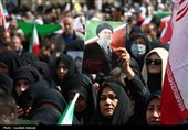 تشییع حماسی 10 شهید اقتدار در کرمان 2