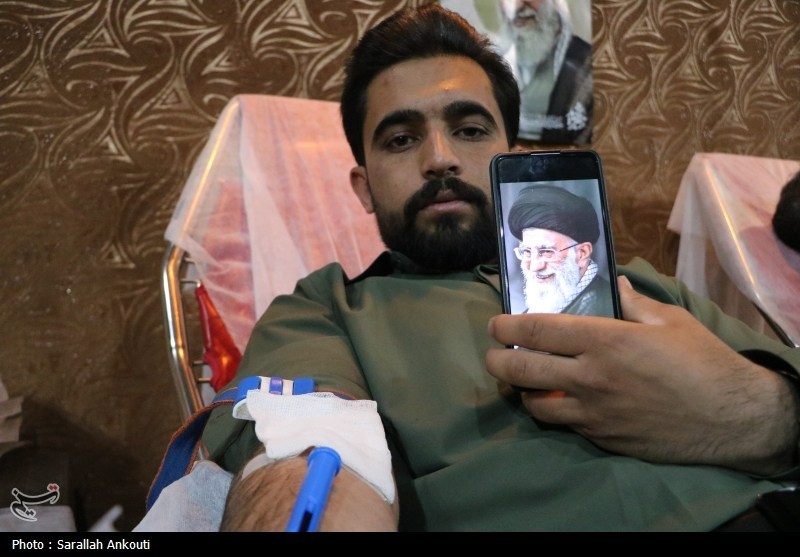 آیت‌الله سید علی خامنه‌ای , استان کرمان , اخبار استان کرمان , اهدای خون , جنگ , هیئت , 