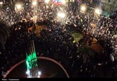 وداع با پیکر خلبان شهید " مهدی عالی" در پنجمین شب قیام عاشورایی گرگانی‌ها