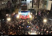 وداع با پیکر خلبان شهید " مهدی عالی" در پنجمین شب قیام عاشورایی گرگانی‌ها