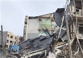 ساختمان هلال‌احمر مهاباد در حمله آمریکایی ـ صهیونی تخریب شد