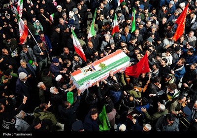 تشییع پیکر مطهر شهید رحمان چاکرالحسینی در ابرکوه