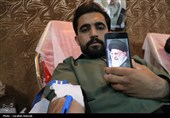 اهدای خون مردم ده‌زیار به مجروحان حملات آمریکایی صهیونی