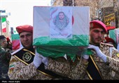 تشییع پیکر شهدای حملات آمریکایی صهیونی در زنجان