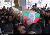 تشییع پیکر شهدای حملات آمریکایی صهیونی در زنجان
