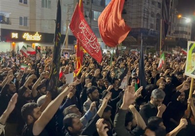 تجمع خونخواهی مردم در دورود لرستان؛ مطالبه پاسخ به دشمن متجاوز بود