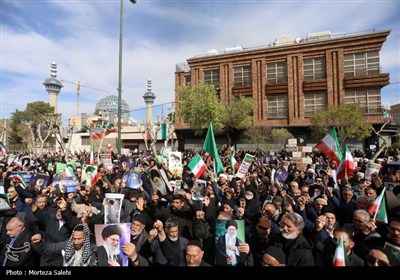 راهپیمایی محکومیت جنایات آمریکا و اسرائیل - اصفهان