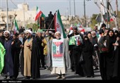 راهپیمایی محکومیت جنایات آمریکا و اسرائیل - اصفهان
