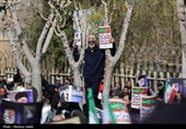 راهپیمایی محکومیت جنایات آمریکا و اسرائیل - اصفهان