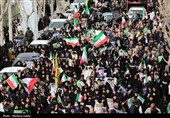 راهپیمایی محکومیت جنایات آمریکا و اسرائیل - اصفهان