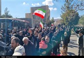خروش مردم شاهرود در نخستین نمازجمعه پس از شهادت رهبر شهید