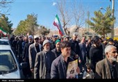 خروش مردم شاهرود در نخستین نمازجمعه پس از شهادت رهبر شهید