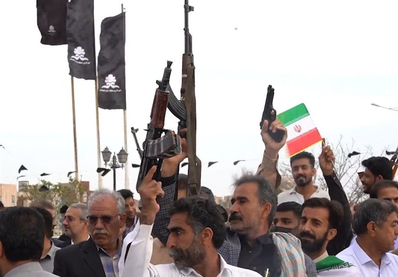 طوایف بلوچ برای ایران دست به اسلحه شدند