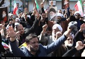راهپیمایی محکومیت جنایات آمریکا و اسرائیل - قم