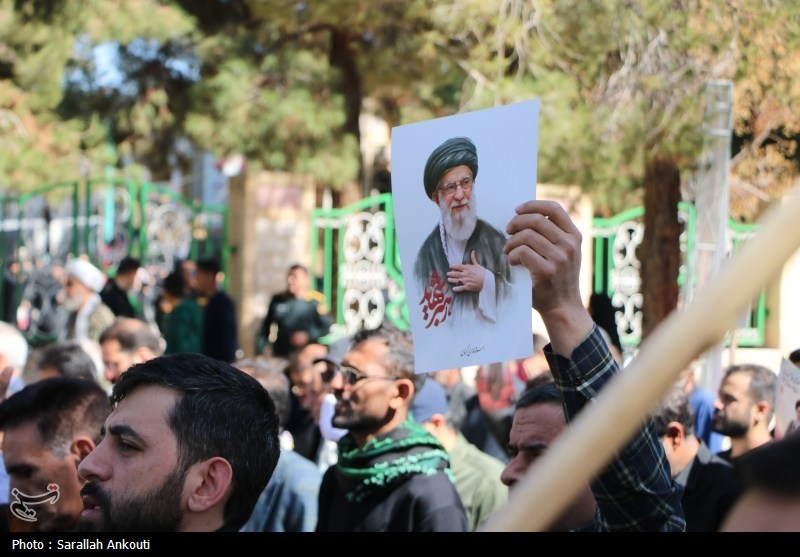 آیت‌الله سید علی خامنه‌ای , شهادت , استان کرمان , اخبار استان کرمان , راهپیمایی , 