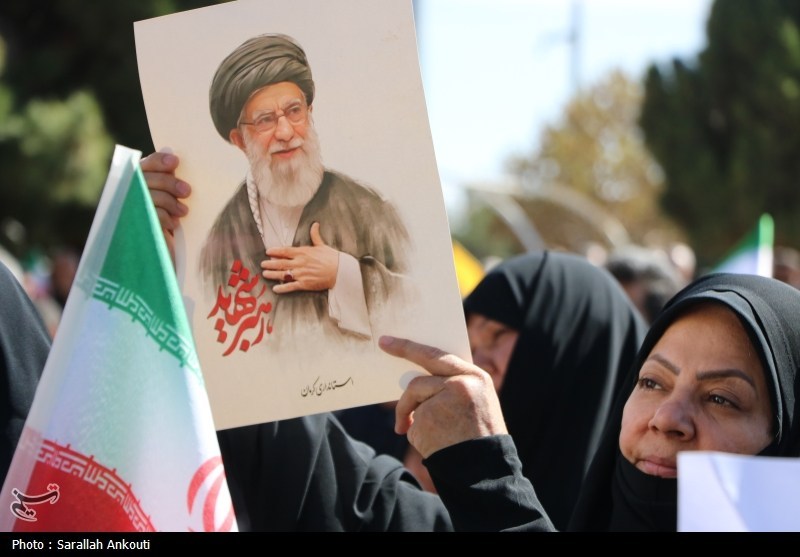 آیت‌الله سید علی خامنه‌ای , شهادت , استان کرمان , اخبار استان کرمان , راهپیمایی , 