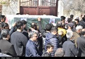 تشییع باشکوه خلبان تیزپرواز گلستانی