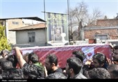 تشییع باشکوه خلبان تیزپرواز گلستانی