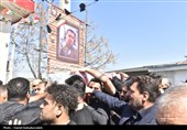 تشییع باشکوه خلبان تیزپرواز گلستانی