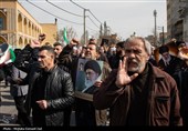 تشییع پیکر شهدای حملات آمریکایی صهیونی در ارومیه