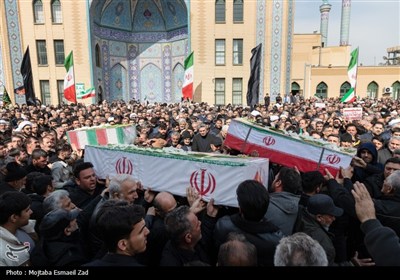 تشییع باشکوه پیکر شهدای حملات آمریکایی و صهیونیستی در شهریار