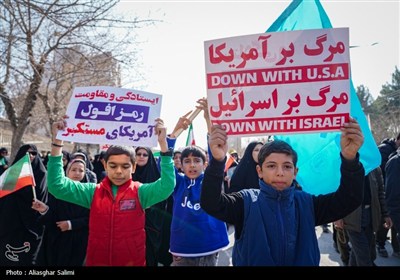 حضور مداوم کودکان بجنودی در اجتماعات خونخواهی