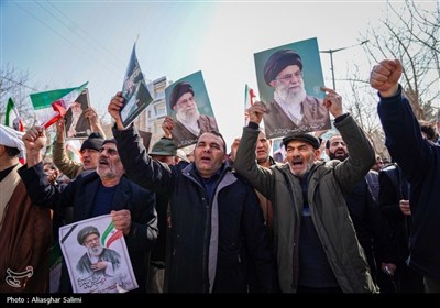 راهپیمایی محکومیت جنایات آمریکا و اسرائیل - بجنورد