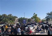 راهپیمایی محکومیت جنایات آمریکا و رژیم اسرائیل در بوشهر