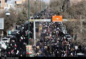 راهپیمایی محکومیت جنایات آمریکا و اسرائیل - همدان