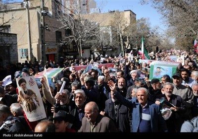 لرستان یک‌صدا در میدان؛ راهپیمایی خشم مردمی علیه جنایات آمریکا و رژیم