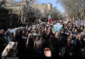 راهپیمایی محکومیت جنایات آمریکا و اسرائیل - همدان