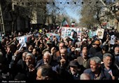 راهپیمایی محکومیت جنایات آمریکا و اسرائیل - همدان