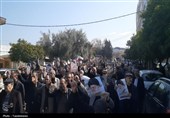 راهپیمایی مردم گرگان در خونخواهی قئد امت