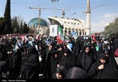 راهپیمایی مردم تهران در محکومیت حملات آمریکایی - صهیونیستی