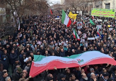 تبریز یک هفته در میدان؛ خروش مردم علیه جنایات آمریکا و صهیونیسم