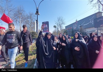 رستاخیزِ مردم دیار میرزاکوچک جنگلی در وداع با یاران شهید