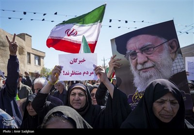 راهپیمایی محکومیت جنایات آمریکا و اسرائیل - شیراز