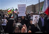 راهپیمایی محکومیت جنایات آمریکا و اسرائیل - شیراز