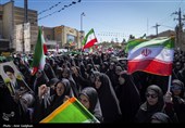 راهپیمایی محکومیت جنایات آمریکا و اسرائیل - شیراز